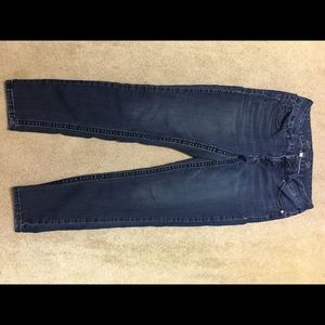 Seven for mankind high waist skinny jean